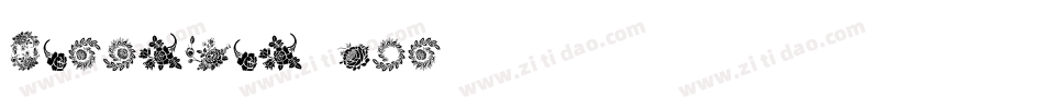 Floreale Two字体转换
